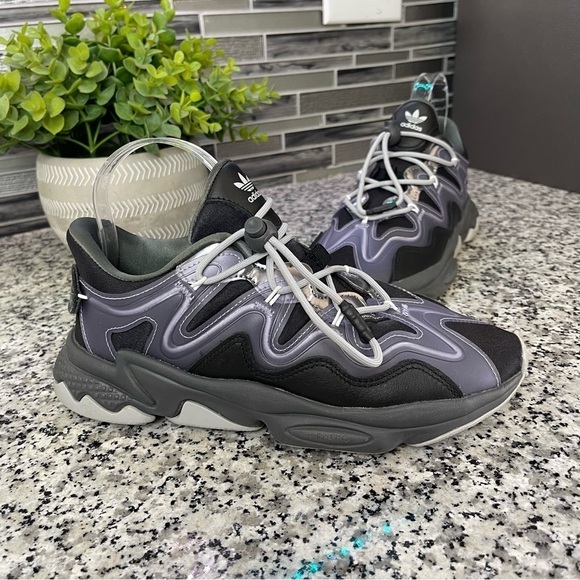 adidas Shoes - adidas Black and Gray Athletic Shoes